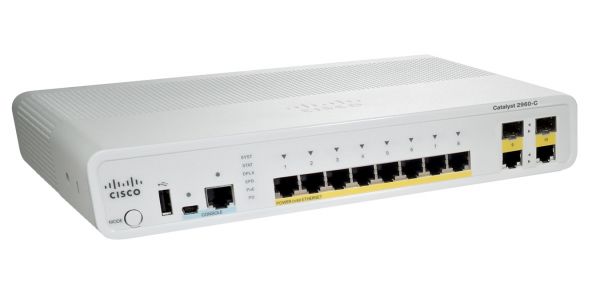 Фото WS-C2960C-8PC-L Catalyst 2960-C Series FE Switch
