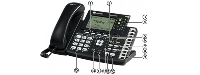 Фото Huawei EAUS78501 eSpace 7800 Series IP Phone