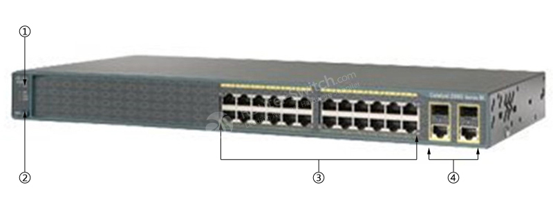 Фото WS-C2960+24TC-S Catalyst 2960 Plus Switch