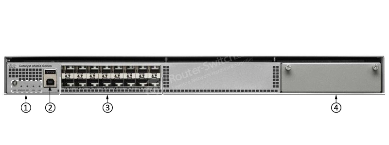 Фото WS-C4500X-16SFP+ Cisco Catalyst 4500-X Switch