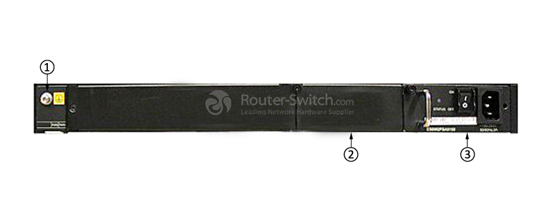 Фото Huawei S5720-52X-PWR-SI Bundle(48 Ethernet 10/100/1000 PoE+ ports,4 10 Gig SFP+,with 1150W AC power supply)