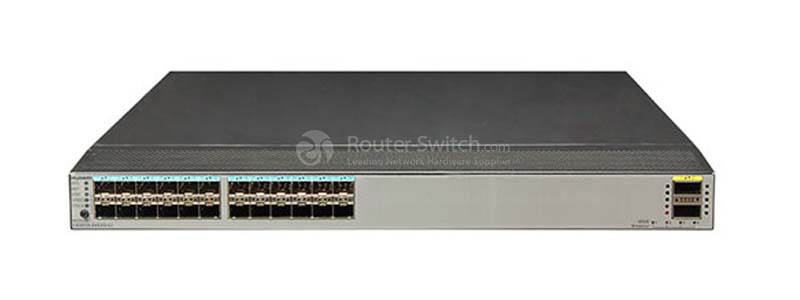 Фото Huawei CE6810-24S2Q-LI Switch(24-Port 10G SFP+,2-Port 40GE QSFP+,2*AC Power Module,2*FAN Box,Port-side Intake)