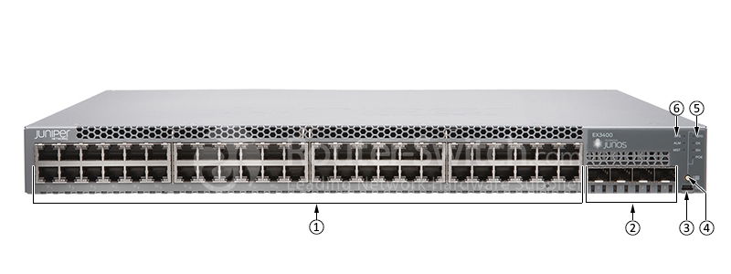 Фото EX3400-48T - Juniper EX3400 Series Ethernet Switches