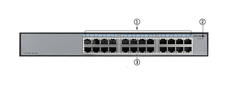 Фото S1700-24-AC 98010455 Huawei Quidway S1700 Switch