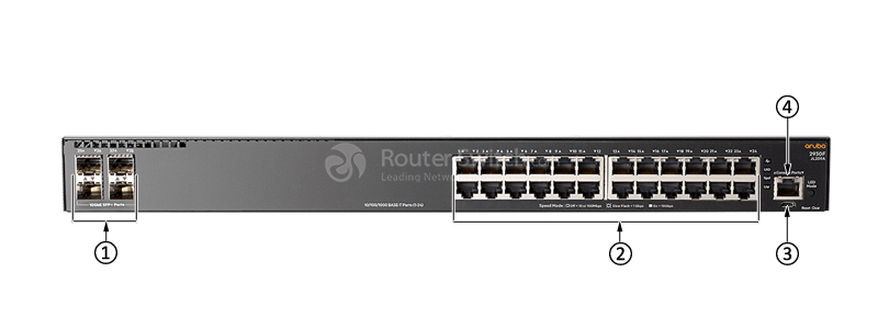 Фото HPE JL259A - Aruba 2930F Switch