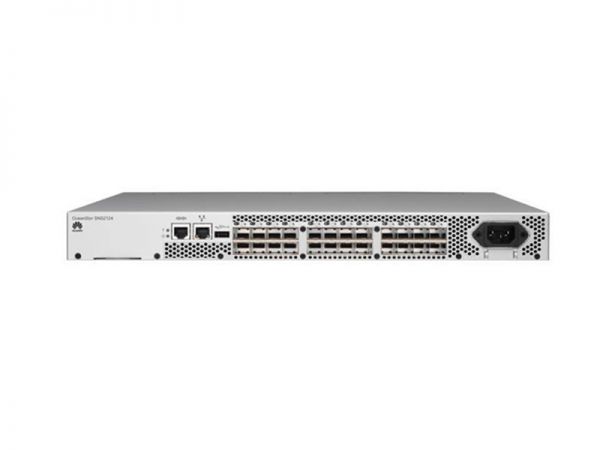 Фото Huawei OceanStor SNS2224 FC Switch,24 Ports(12 ports activated,with 12*16Gb Multimode SFPs),Single PS(AC) SN2Z03FCSP