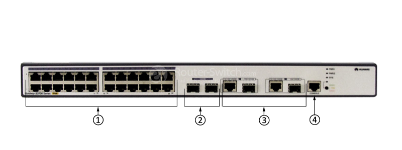 Фото S3700-28TP-PWR-EI 02352372 Huawei Quidway S3700 Switch