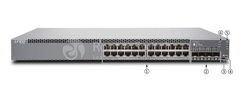 Фото EX3400-24P - Juniper EX3400 Series Ethernet Switches