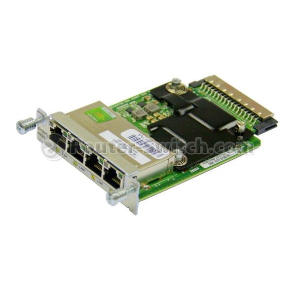 Фото EHWIC-4ESG Four port Ethernet switch interface card