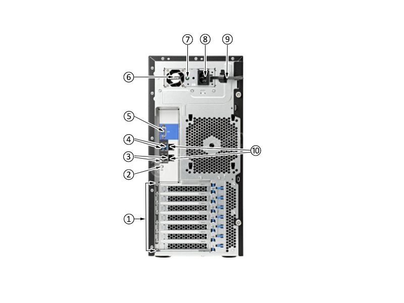 Фото 834616-S01 - HPE ProLiant ML150 Gen9 Server