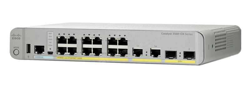 Фото WS-C3560CX-12PD-S Catalyst Compact switch