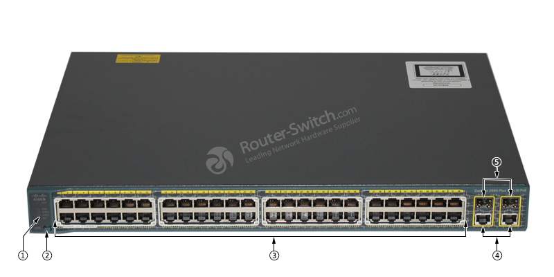 Фото WS-C2960+48PST-S Catalyst 2960 Plus Switch