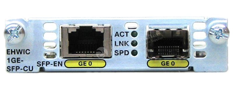 Фото EHWIC-1GE-SFP-CU Cisco 1900 2900 3900 Router EHWIC WAN Card