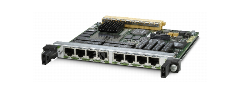 Фото SPA-8XCHT1/E1-V2= - Cisco Module & Card