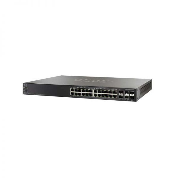 Фото SG500X-24P - Cisco Small Business 500 Series Stackable Managed Switches