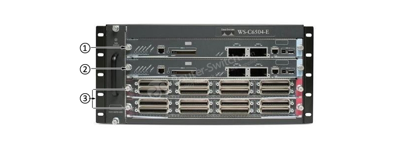 Фото WS-C6504-E Catalyst 6500 Enhanced 4-slot chassis 5RU