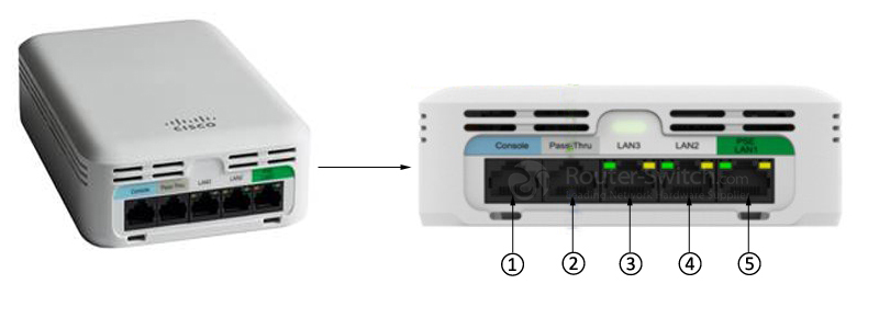 Фото AIR-AP1810W-T-K9 - Cisco Aironet 1810W Access Point