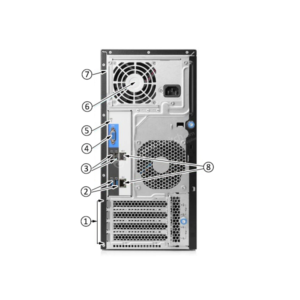 Фото 824379-001 - HPE ProLiant ML30 Gen9 Server