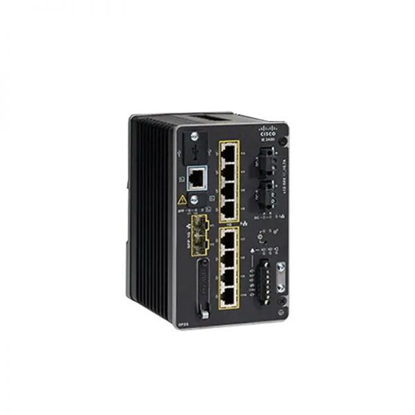 Фото IE-3400-8P2S-E - Cisco Industrial Ethernet 3000 Switches