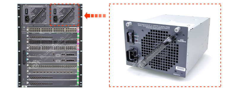 Фото PWR-C45-2800ACV Cisco Catalyst 4500 PoE Enabled Power Supply