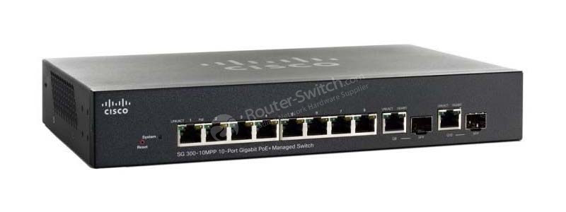 Фото SG300-10MPP - Cisco Small Business 300 Series Managed Switches