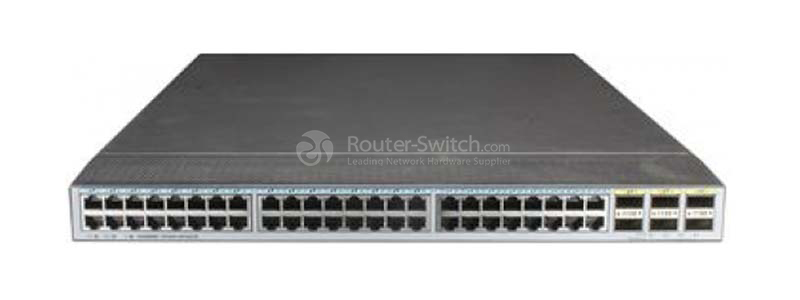 Фото Huawei CE6850-48T6Q-HI Switch(48-Port 10GE RJ45,6-Port 40GE QSFP+,2*FAN Box,Port-side Intake,Without Power Module)