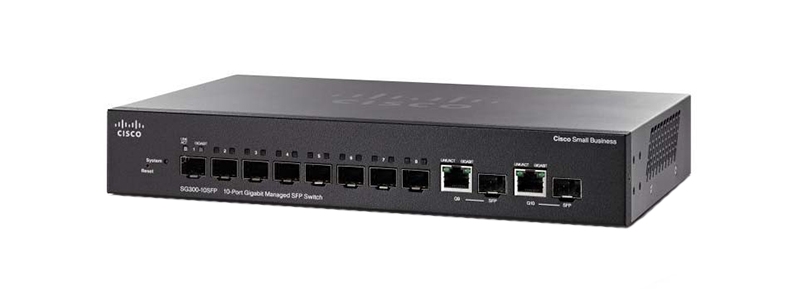 Фото SG350-10SFP - Cisco 350 Series Managed Switches