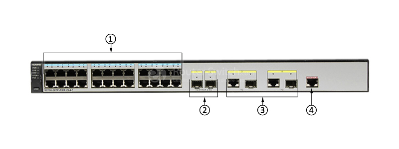 Фото S2750-28TP-PWR-EI-AC Huawei S2700 Series Switch