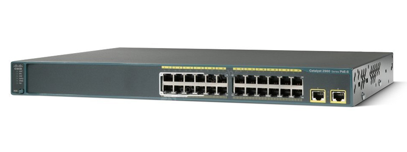 Фото WS-C2960-24LT-L Cisco 2960 Switch