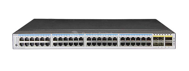 Фото Huawei CE5855-48T4S2Q-EI Switch(48-Port GE RJ45,4-Port 10G SFP+,2-Port 40G QSFP+,2*AC Power Module,2*FAN Box,Port-side Intake)