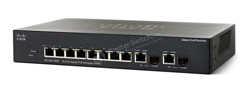 Фото SG300-10MP - Cisco Small Business 300 Series Managed Switches