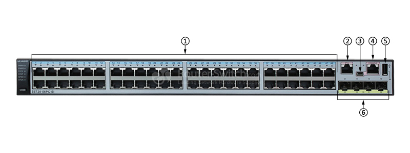Фото S5720-56PC-EI-AC Huawei S5700 Series Switch