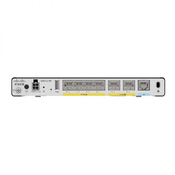 Фото C921J-4P - Cisco 921J Gigabit Ethernet security router with external power supply for Japan only