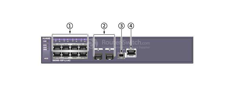 Фото S5300-10P-LI-AC Huawei S5300 Series Switch