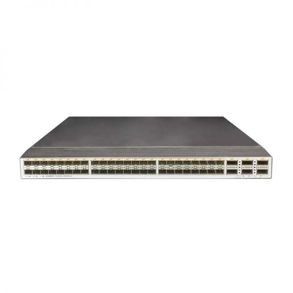 Фото Huawei CE6850U-48S6Q-HI Switch(48-Port 10GE SFP+,support 2/4/8G FC,6-Port 40GE QSFP+,2*AC Power Module,2*FAN Box,Port-side Exhaust)