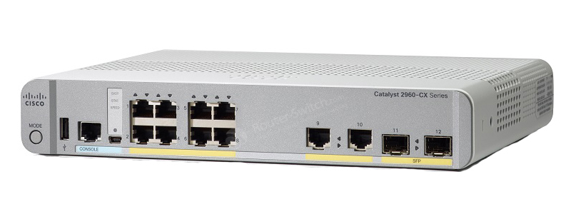 Фото WS-C2960CX-8TC-L Cisco Compact Switch