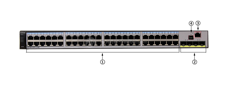 Фото S5700S-52P-LI-AC 02353835 Huawei Quidway S5700 Switch