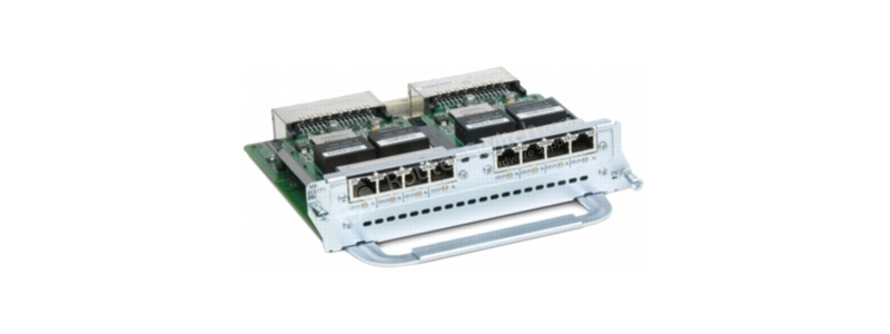 Фото NM-8CE1T1-PRI Cisco Router Network Module