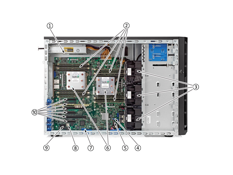 Фото 834619-S01 - HPE ProLiant ML150 Gen9 Server