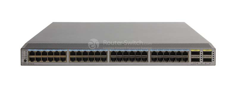 Фото Huawei CE6850-48T4Q-EI Switch (48-Port 10G RJ45,4-Port 40G QSFP+,2*FAN Box,Port-side exhaust,Without Power Module)
