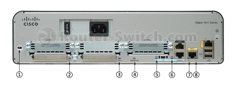 Фото CISCO1941/K9 Cisco 1941 Router ISR G2