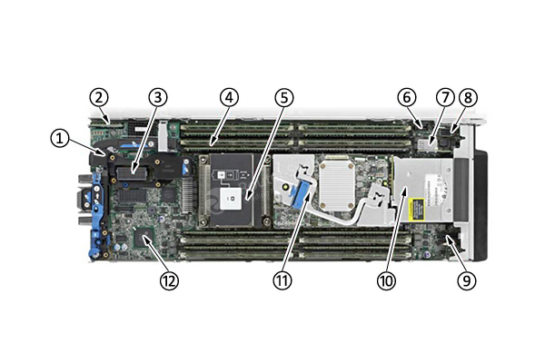 Фото 727027-B21 - HPE ProLiant BL460c Gen9 Server Blade