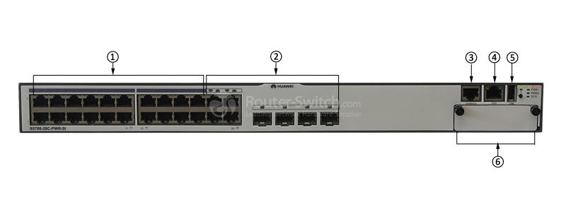 Фото S5700-28C-SI 02352341 Huawei Quidway S5700 Switch