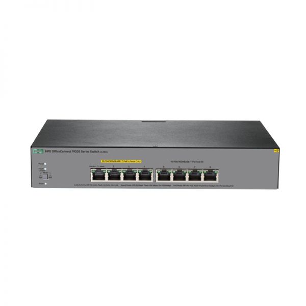 Фото HPE JL383A - HPE OfficeConnect 1920S 8G PPoE+ 65W Switch