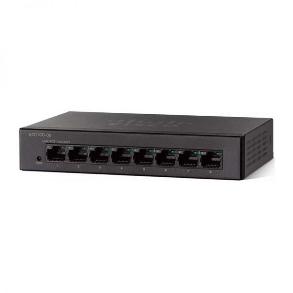 Фото SG110D-08 - Cisco Small Business 110 Series Unmanaged Switches