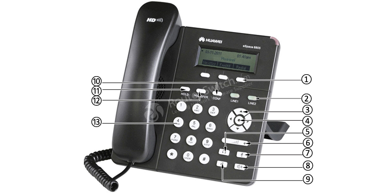 Фото Huawei IP1T6805US01 eSpace 6805 IP Phone