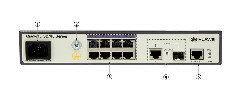 Фото S2700-9TP-SI-AC 02352337 Huawei Quidway S2700 Switch