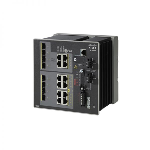 Фото IE-4000-4S8P4G-E - Cisco ONE Industrial Ethernet (IE) 4000 Series Platform