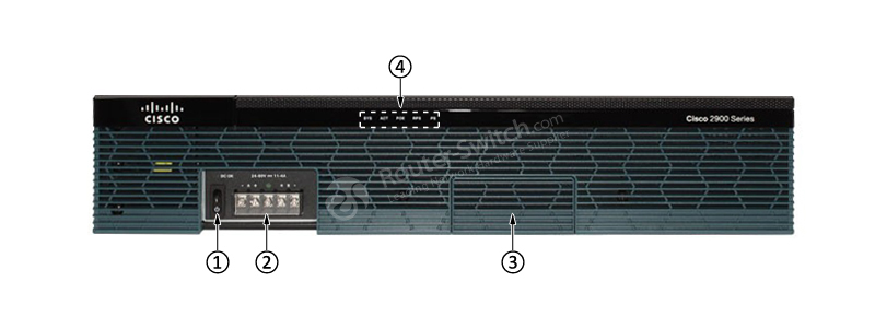 Фото CISCO2911-DC/K9 Cisco 2911 Router ISR G2