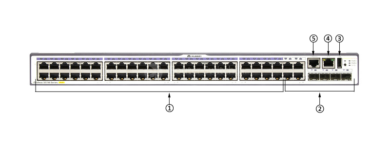 Фото S5700-48TP-PWR-SI-AC Huawei S5700 Series Switch